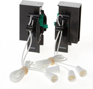 Duco Koordbed.set klep 15 30 zwart