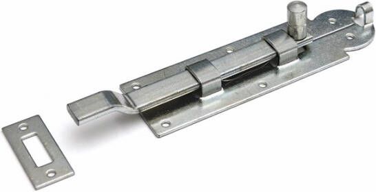 Dulimex Plaatschuif bocht 060mm verzinkt