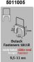 Dutack Kabelniet 1811 Cnk 12mm blister 200 st. 5011005 - Thumbnail 2