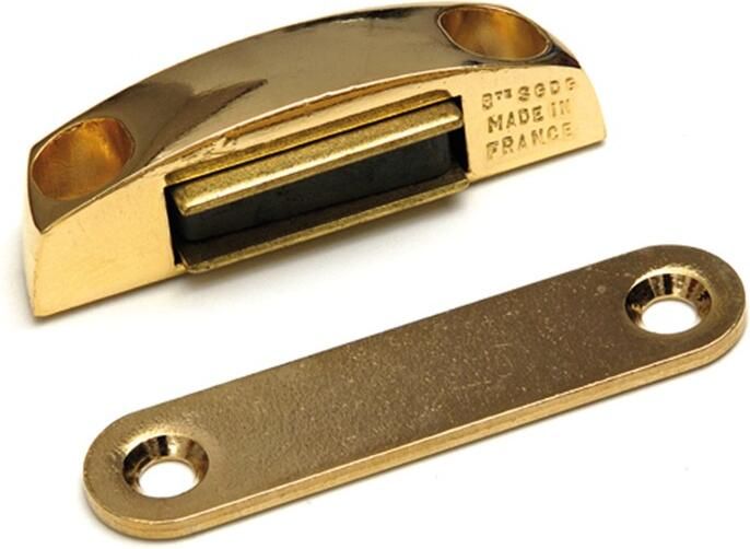 DX Magneetsnapper "Neptune" type 5405 opschroevend 4 kg zamac verguld