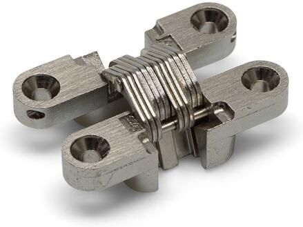 DX Scharnier SOSS 203 SS 13x045 mm deurdikte ca. 19 mm RVS AISI 316