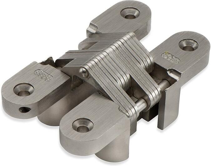 DX Scharnier SOSS 204 SS 13x060 mm deurdikte ca. 19 mm RVS AISI 316