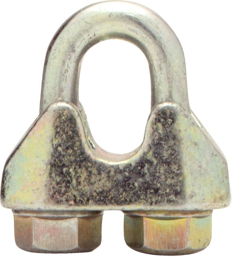 DX Staaldraadklem gelijkend EN 13411-5 Type A 12 mm verzinkt voorheen DIN 1142