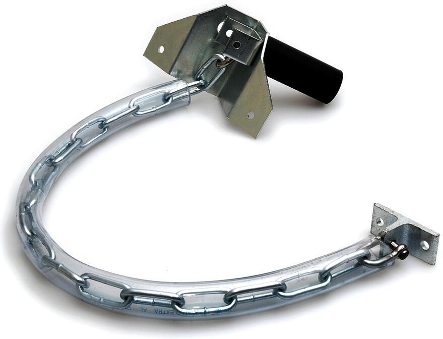 DX Stormketting met kettinghoes extra zware uitvoering ketting lengte + - 100cm deuren tot 500 kg staal verzinkt