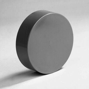 Dyka Pvc afsluitkap grijs 125mm