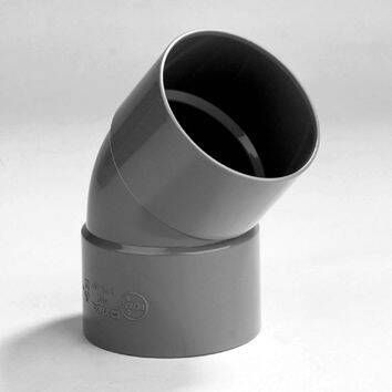 Dyka Pvc bocht lijm 45 160mm