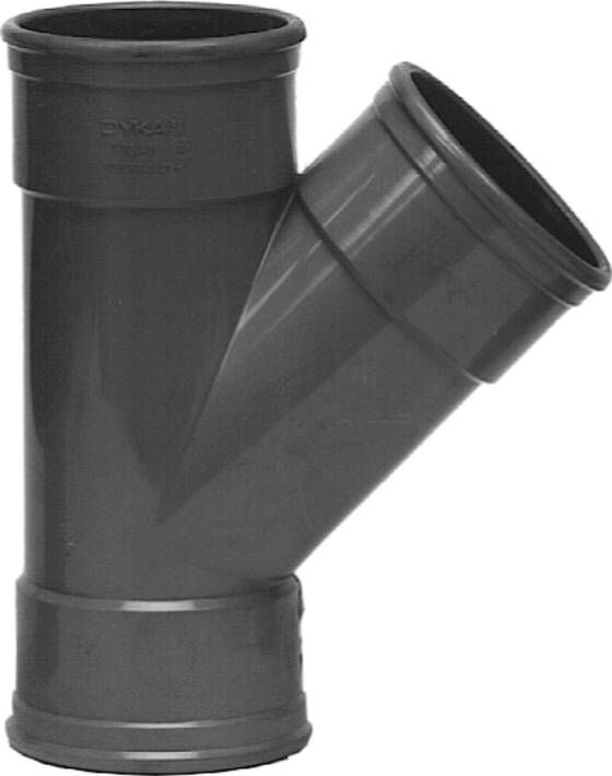 Dyka T-stuk manchet 125x125mm 45