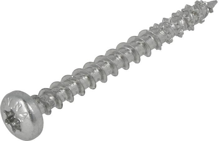 Dynaplus Unischroef Verzinkt Cilinderkop Voldraad Torx TX20 4.0X40 | 200 stuks 0282.01.25601
