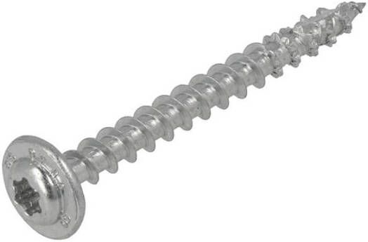 Dynaplus Houtbouwschroef Vz Tk +Snijpunt Zwart Torx TX40 8.0X220 100 | 25 stuks 0286.01.63505