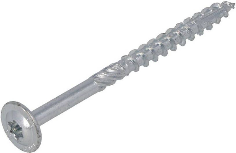Dynaplus Houtbouwschroef Vz Tk +Snijpunt Zwart Torx TX40 8.0X220 100 | 25 stuks 0286.01.63505