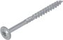 Dynaplus Houtbouwschroef Vz Tk +Snijpunt Zwart Torx TX40 8.0X220 100 | 25 stuks 0286.01.63505 - Thumbnail 1