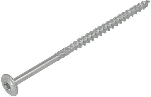 Dynaplus Houtbouwschroef Vz Tk +Snijpunt Zwart Torx TX40 8.0X220 100 | 25 stuks 0286.01.63505