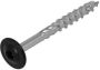 Dynaplus Houtbouwschroef Vz Tk +Snijpunt Zwart Torx TX40 8.0X220 100 | 25 stuks 0286.01.63505 - Thumbnail 1
