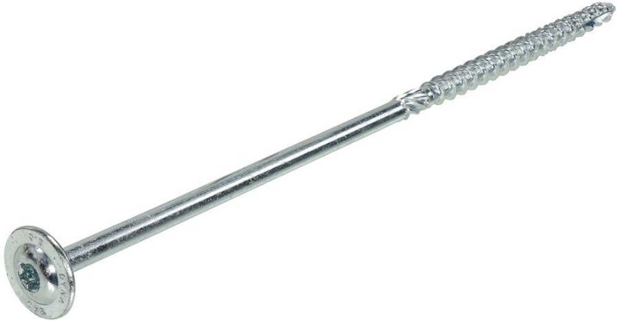 Dynaplus Houtbouwschroef Vz Tk +Snijpunt Zwart Torx TX40 8.0X220 100 | 25 stuks 0286.01.63505 - Foto 3