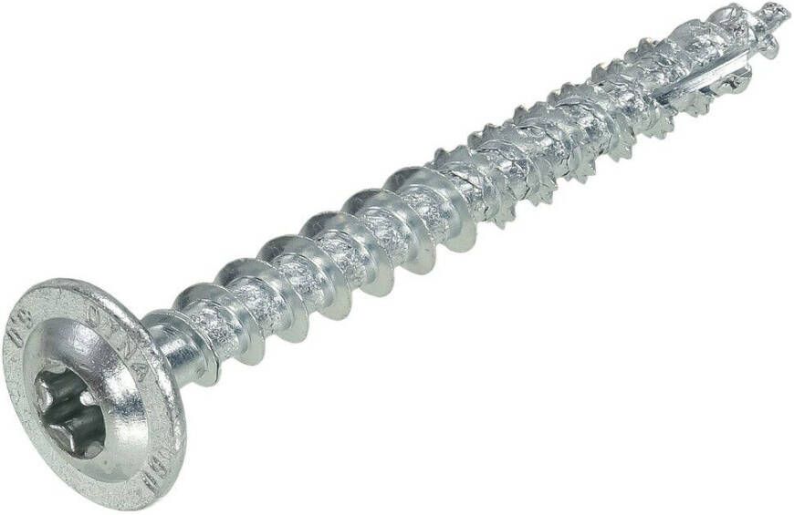 Dynaplus Houtbouwschroef Vz Tk +Snijpunt Zwart Torx TX40 8.0X220 100 | 25 stuks 0286.01.63505 - Foto 2