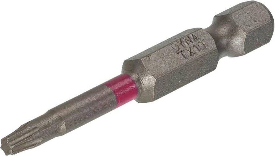 Dynaplus schroefbit 50mm Torx TX10 roze (5st)