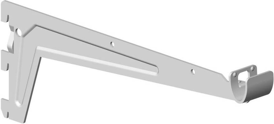 Element System Konfektionsträger L.330mm p.Träger 30kg STA weiß 3 Einhängehaken