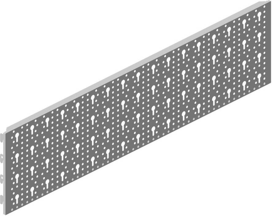 Element System Stahl-Lochplatte Material STA weiß L.800mm B.200mm Element-System