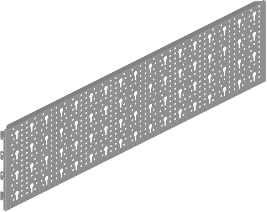 Element System Stahl-Lochplatte STA weißalu.L.800mm B.200mm