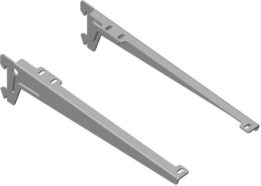 Element System Winkelträger 10300 L.280mm p.Träger 55kg STA weißalu.