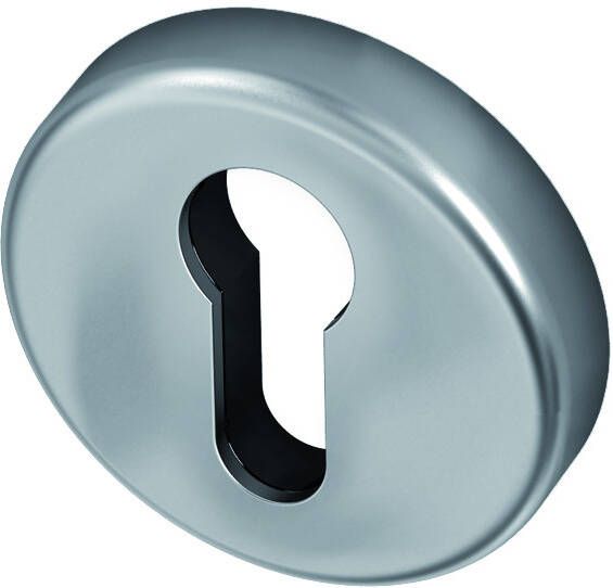 Entra Cilinderrozet Mat Chroom 55mm rond per paar