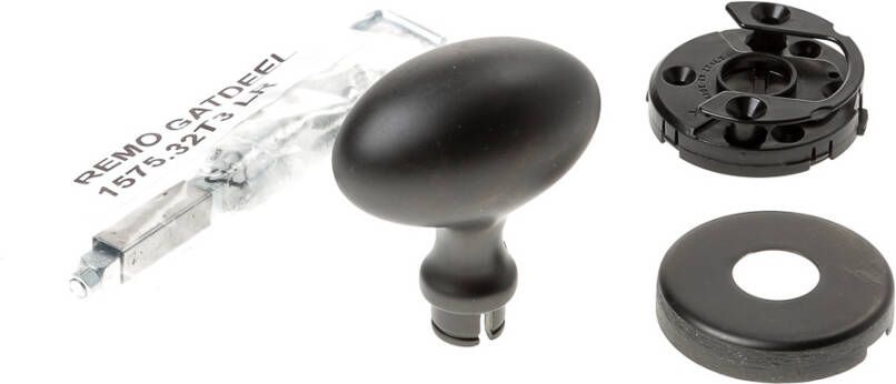 Entra Remo gatdeel op rozet 52mm BLACK PEARL BIOV