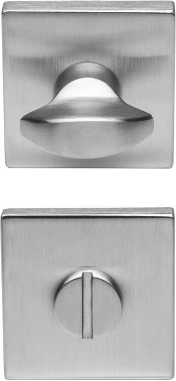 Entra WC garnituur RVS 52MM vierkant