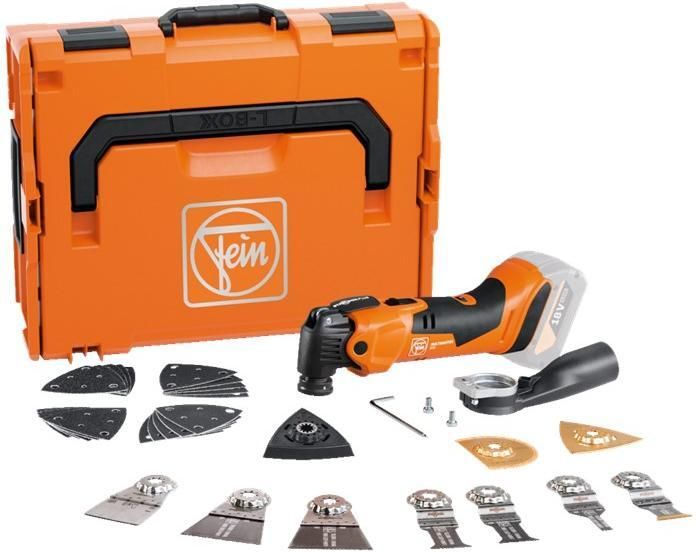 Fein AMM 500 Plus Top AS | Accu Multimaster | 18V | Zonder accu en lader | In koffer + 31 accessoires 71293863000