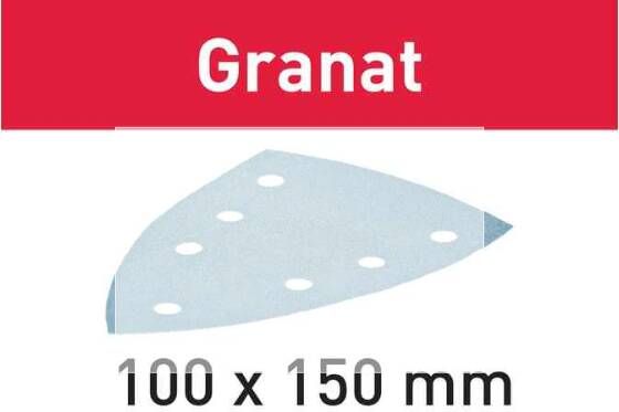 Festool Schuurblad delta 100x150mm Granat P220