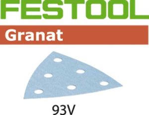 Festool schuurblad Granat driehoek V93 6 K180 (100st)