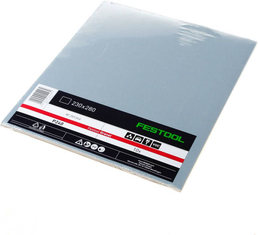 Festool Accessoires Schuurpapier | 230x280 | P240 GR 10 201264