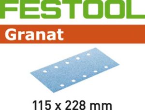 Festool schuurpapier Granat 115x228mm K80 (50st)