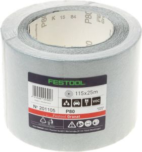 Festool Schuurrol 115x25m P80 201105