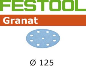 Festool Accessoires Schuurschijf Granat | STF D125 8 | P320 | GR 10 497150