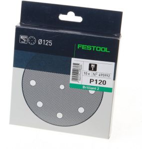 Festool Accessoires Schuurschijven STF D125 90 P120 GR 10 | 497148