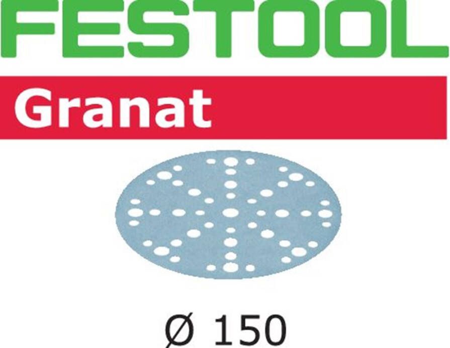 Festool schuurschijf Granat STF D150 48 K240 GR (100st)
