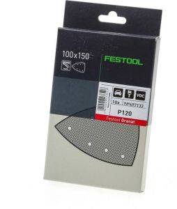 Festool Granat STF DELTA 7 P120 GR 10 Schuurbladen | 497133