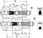 Fischer Doorsteekanker FAZ II 10 10 K elektrolytisch verzinkt 522108 50 stuk(s) 522108 - Thumbnail 1