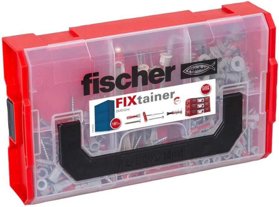 Fischer FixTainer DuoLine (181-delig) 548864 1 stuk(s) 548864