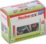 Fischer plug Duopower 8x40mm met schroef - Thumbnail 3