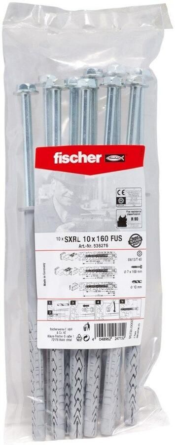 Fischer PLUG SXRL 10x160 FUS B 536276