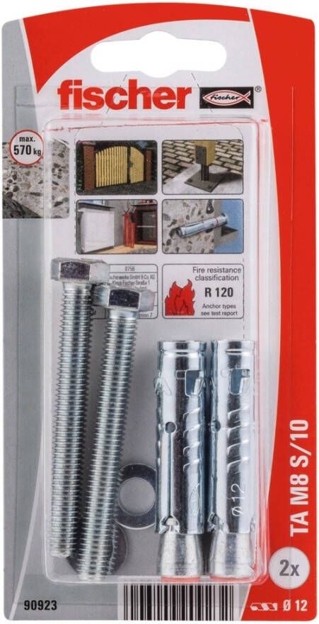 Fischer HULSANKER TA M8 S 10 K NV90923