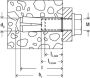 Fischer Inslaganker EA II M8x25 elektrolytisch verzinkt staal 532231 100 stuk(s) 532231 - Thumbnail 1