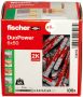 Fischer DUOPOWER 6X50 100 St 538240 - Thumbnail 1