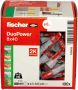 Mtools Fischer DuoPower Plug 8x40 mm. 100 st. | - Thumbnail 3