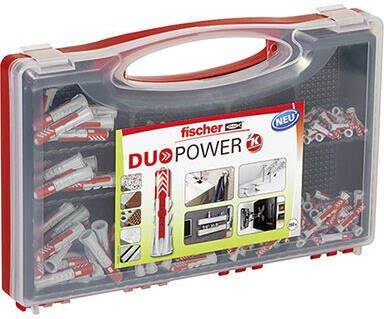 Fischer RED BOX DUOPOWER Pluggenassortiment in koffer 1 St 535973