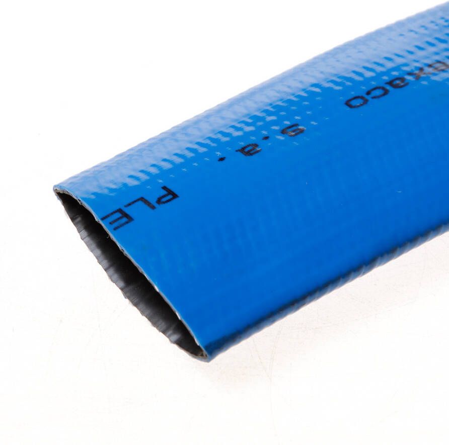 Fitt Brandweerslang blauw plat 38mm