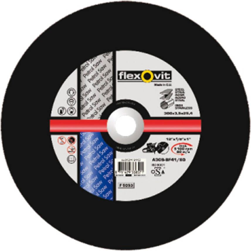 Flexovit DOORSLIJPSCHIJF A30S 300MMX3 5