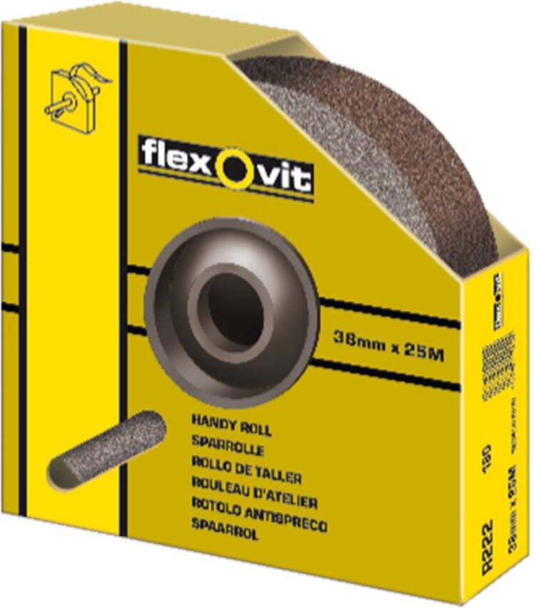 Flexovit SCHUURROL 50MMx25MTR 271 K-100