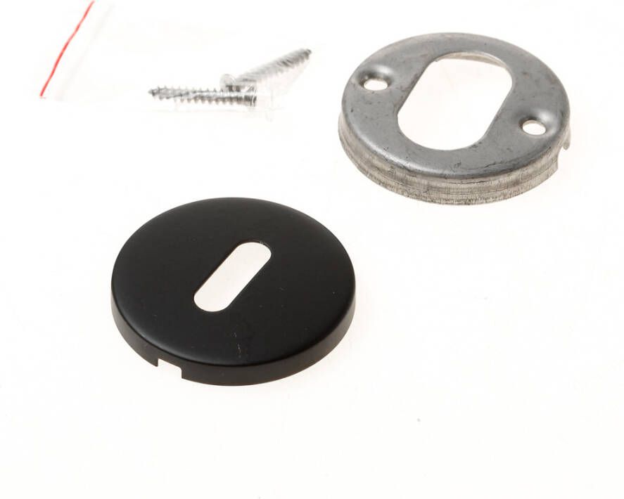 Formani BASICS LBN50 sleutelplaatje mat zwart 6mm
